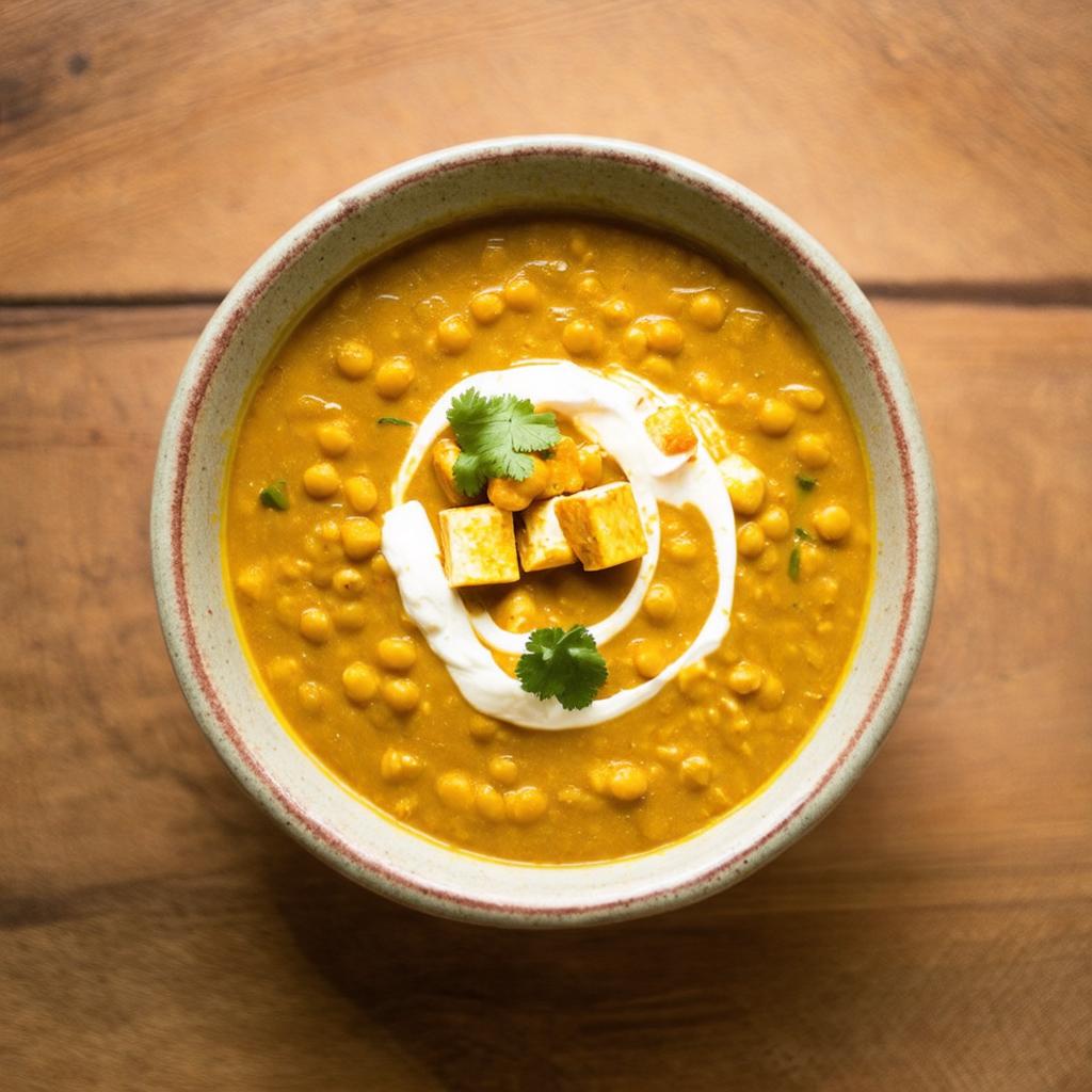 High-Protein Dal Soup - 30g protein vegetarian Indian lunch