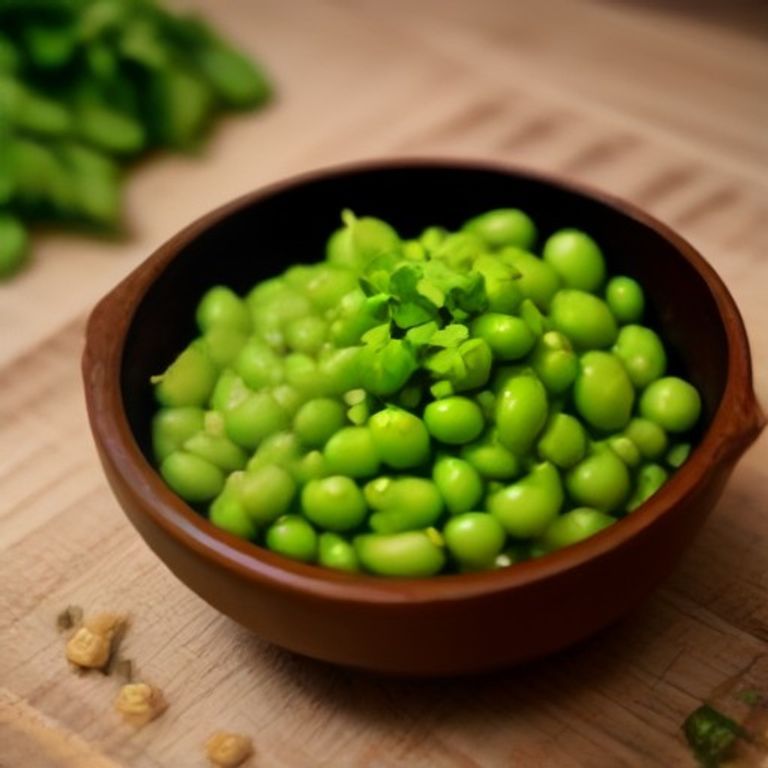 Masala Edamame & Peanut Bowl - 30g protein vegetarian Indian snack