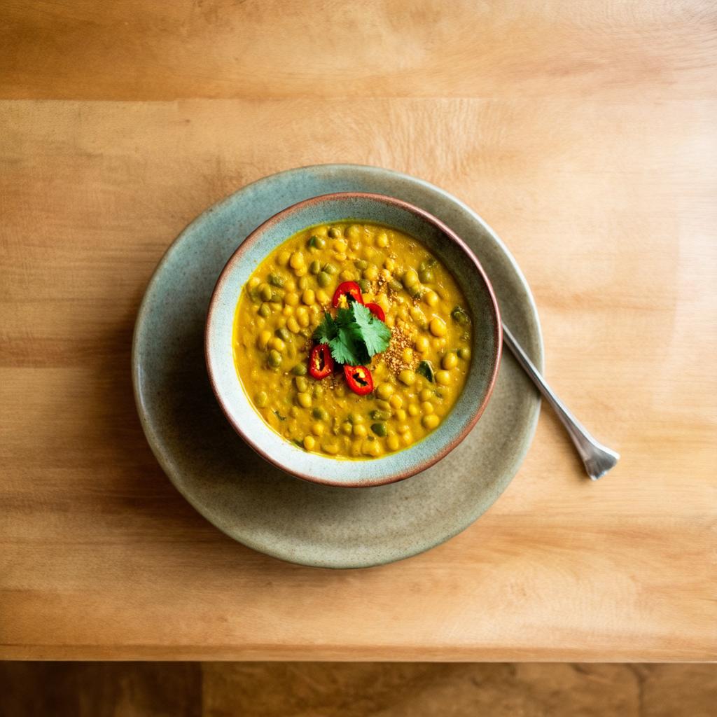 Moong Dal Tadka - 26g protein vegetarian Indian dinner