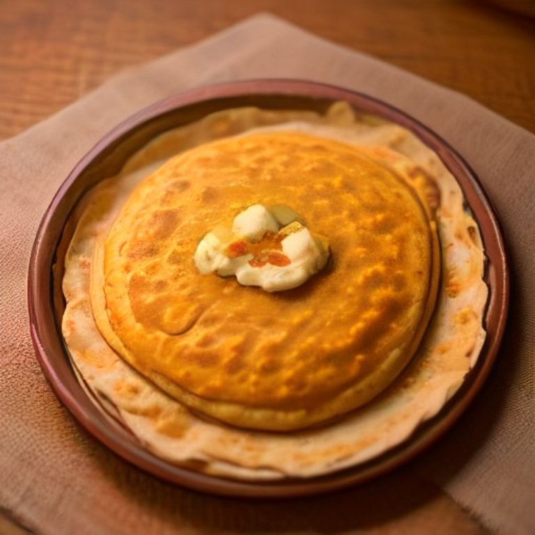 Paneer Stuffed Paratha - 30g protein vegetarian Indian breakfast