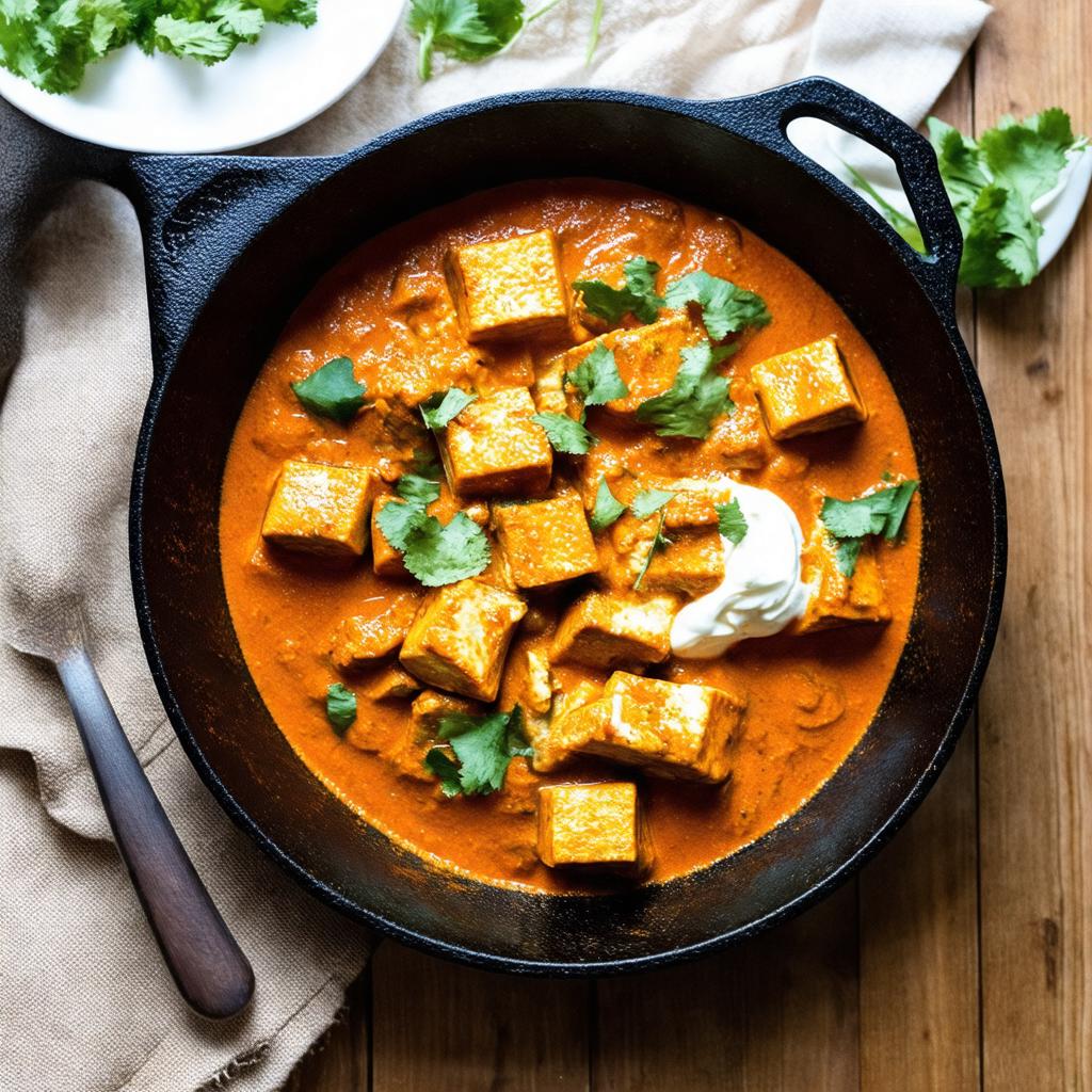 Paneer Tikka Masala - 22g protein vegetarian Indian dinner