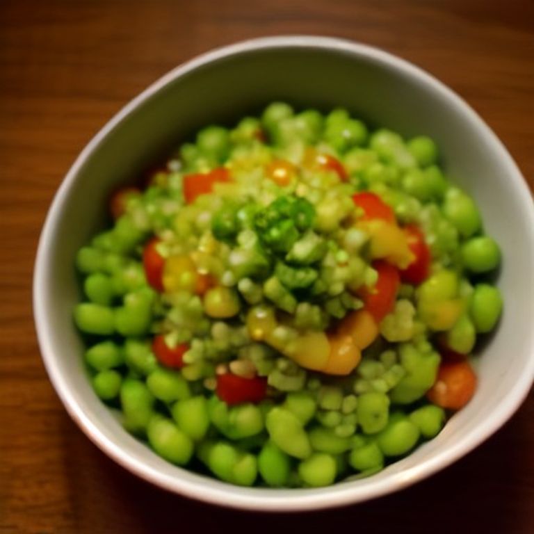 Quinoa & Edamame Salad - 18g protein vegetarian Asian-Fusion side
